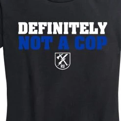 Ohio Women's Definitely Not A Cop Tee