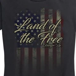 Ohio Women's Land Of The Free Tee