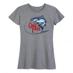 Ohio Women's Cage Free Salmon Tee