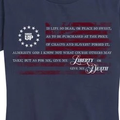 Ohio Women's Liberty Or Death Flag Tee