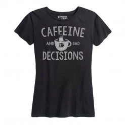 Ohio Women's Caffeine & Bad Decisions Tee