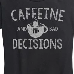 Ohio Women's Caffeine & Bad Decisions Tee