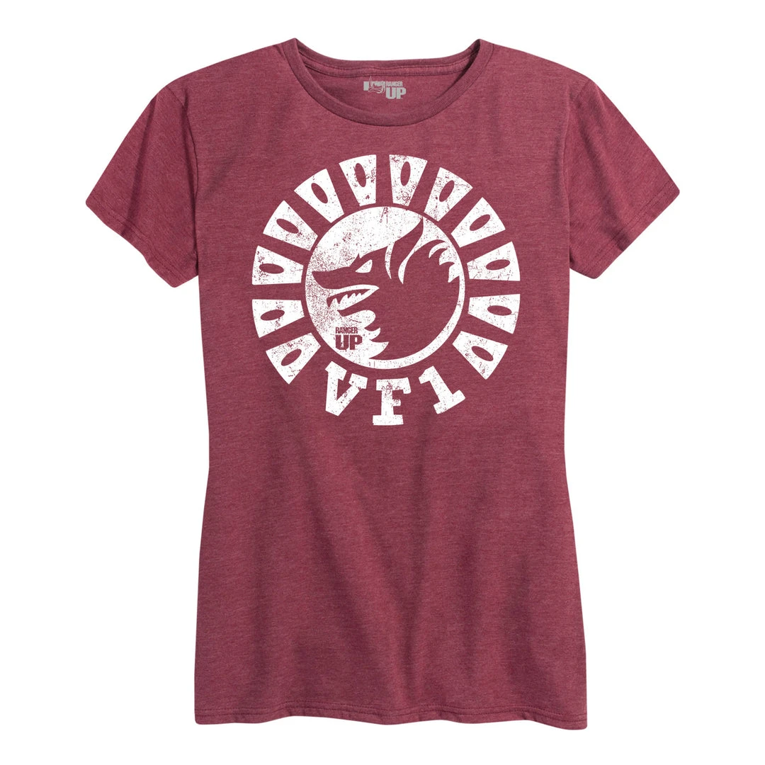 Ohio Women's VF-1 Wolfpack Bomber Squadron Tee 3 Ohio Women's VF-1 Wolfpack Bomber Squadron Tee