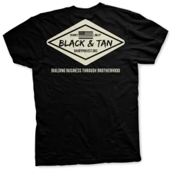 Ohio Gallant Few And Darby Project Darby Project Black And Tan T-Shirt