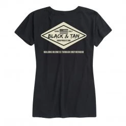Ohio Women's Darby Project Black And Tan Tee