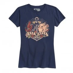 Ohio Women's Pigs & Chickens Float Tee