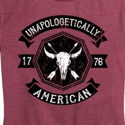 Ohio Women's Unapologetically American Bison Tee