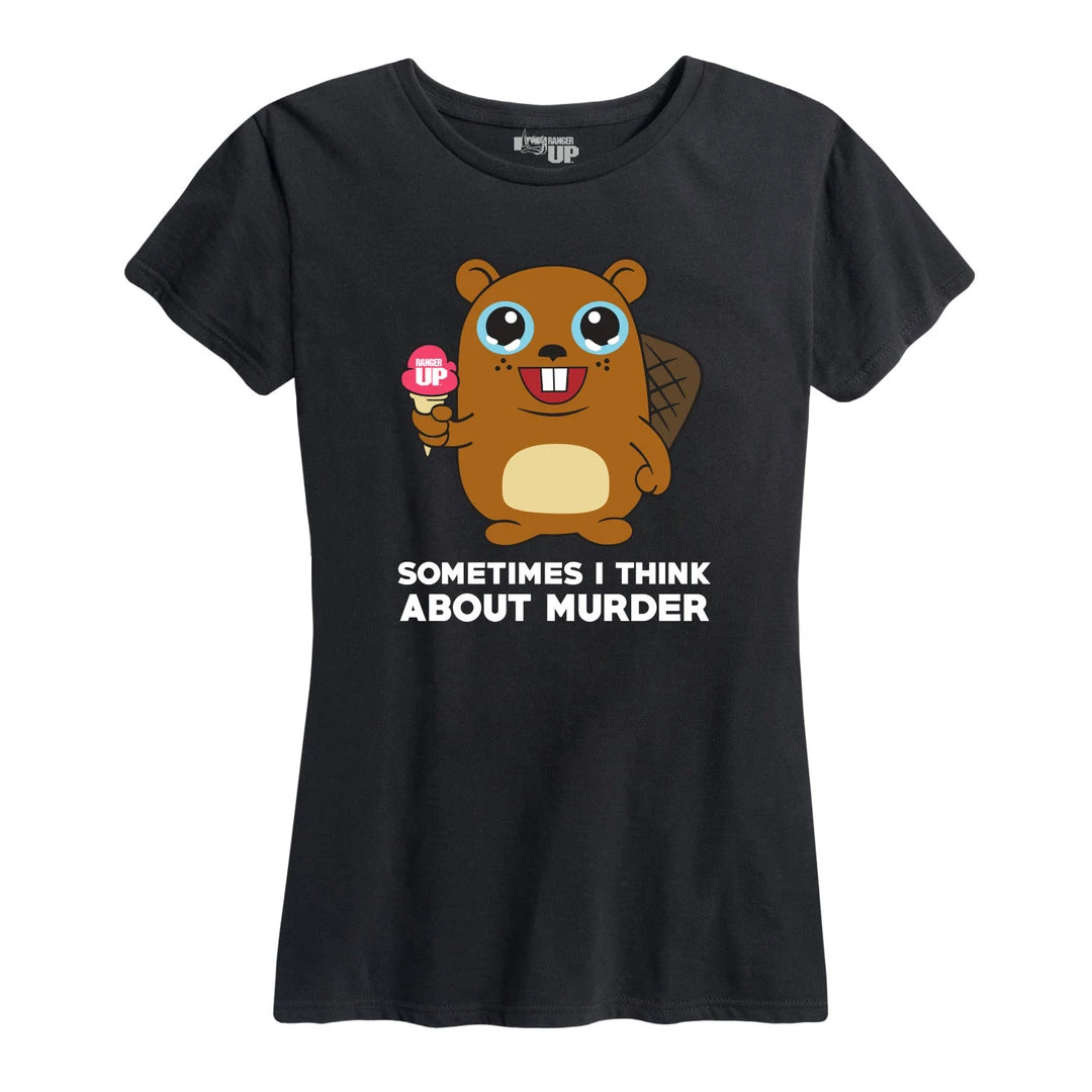 Ohio Women's Sometimes I Think About Murder Tee 3 Ohio Women's Sometimes I Think About Murder Tee