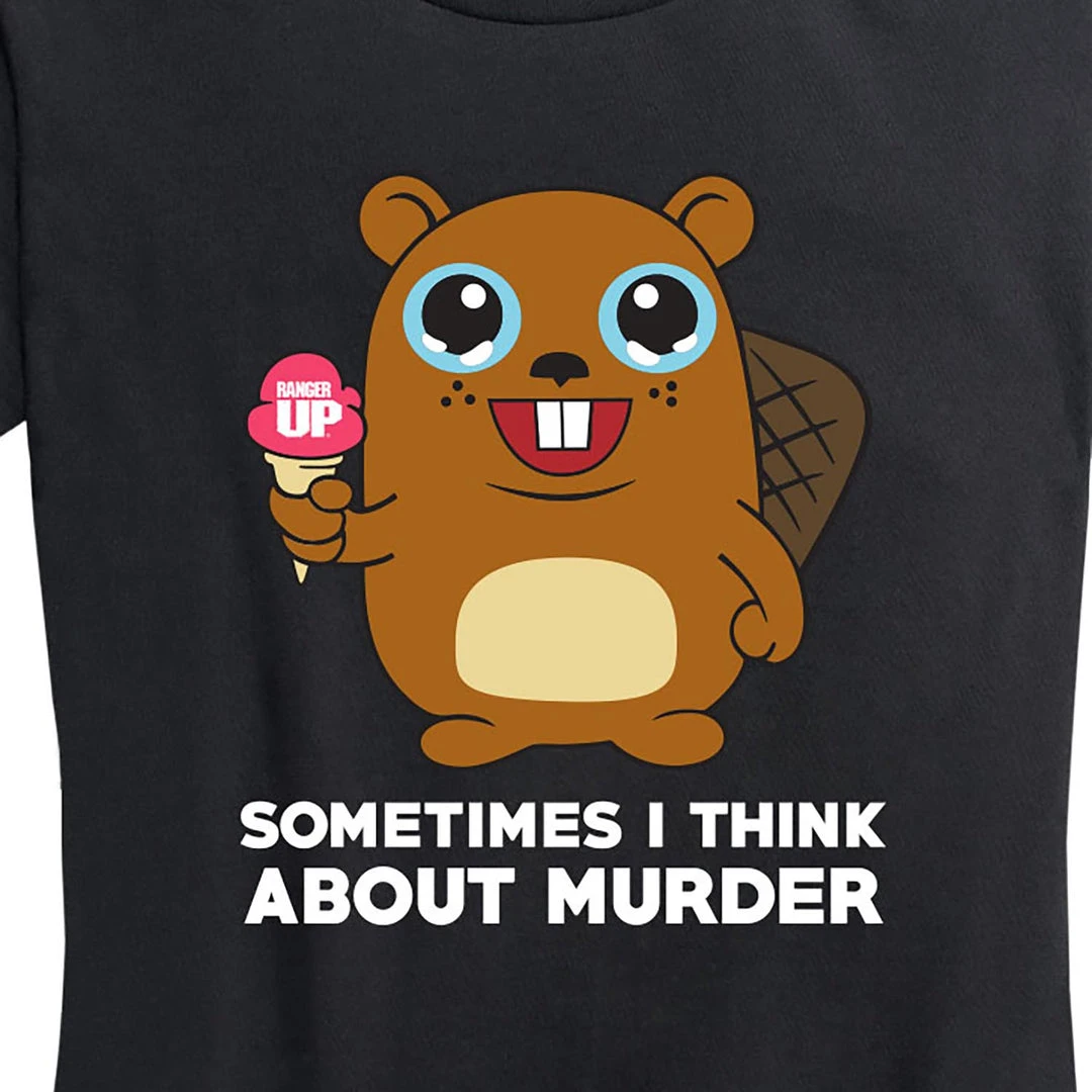 Ohio Women's Sometimes I Think About Murder Tee 4 Ohio Women's Sometimes I Think About Murder Tee