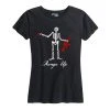 Ohio Women's Modern Pirate Caffeine & Hate Tee