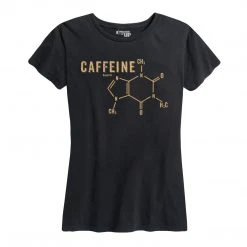 Ohio Women's Caffeine Molecule Tee Caffeine & Hate