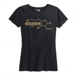 Ohio Whisky & Bad Decisions Women's Bourbon Molecule Tee