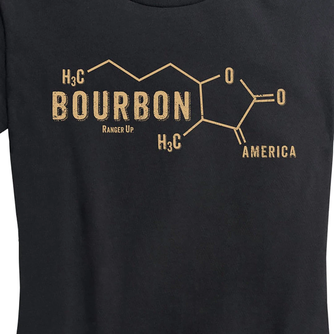 Ohio Whisky & Bad Decisions Women's Bourbon Molecule Tee 4 Ohio Whisky & Bad Decisions Women's Bourbon Molecule Tee