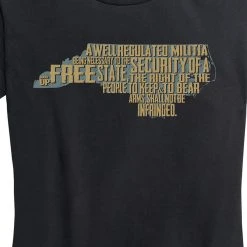 Ohio Women's North Carolina 2nd Amendment Tee