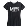 Ohio Women's Black Belt Wrestler Tee Statement T-Shirts