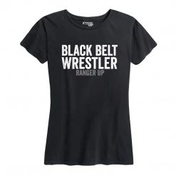 Ohio Women's Black Belt Wrestler Tee Statement T-Shirts