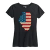 Ohio Women's U.S. Flag Illinois Tee