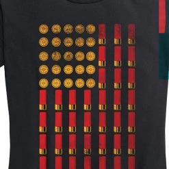 Ohio Women's Shotgun Shell Flag Tee