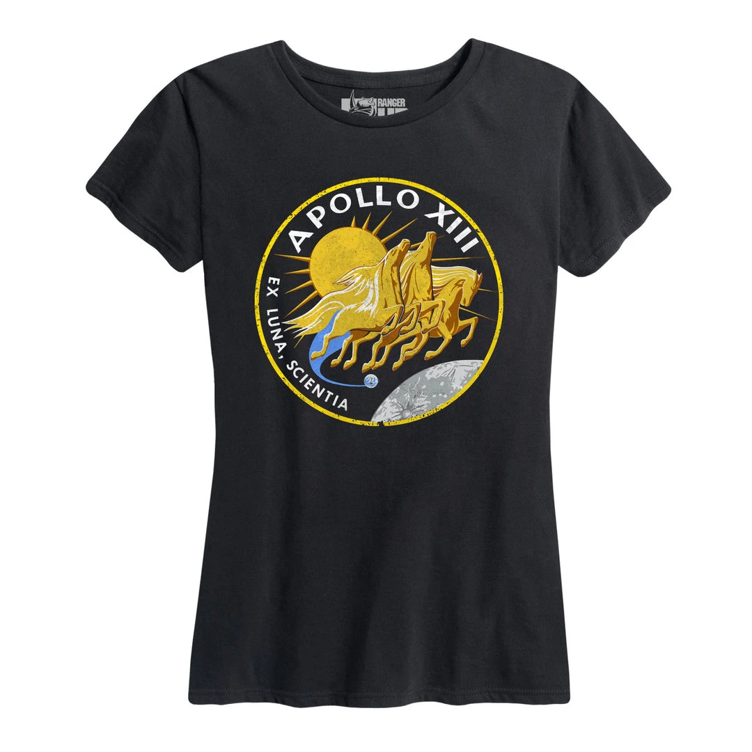 Ohio Women's Apollo 13 Mission Patch Tee 3 Ohio Women's Apollo 13 Mission Patch Tee