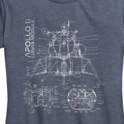 Ohio Women's NASA Apollo 11 Lunar Module Tee