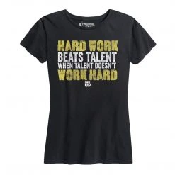 Ohio Women's Hard Work Beats Talent Tee