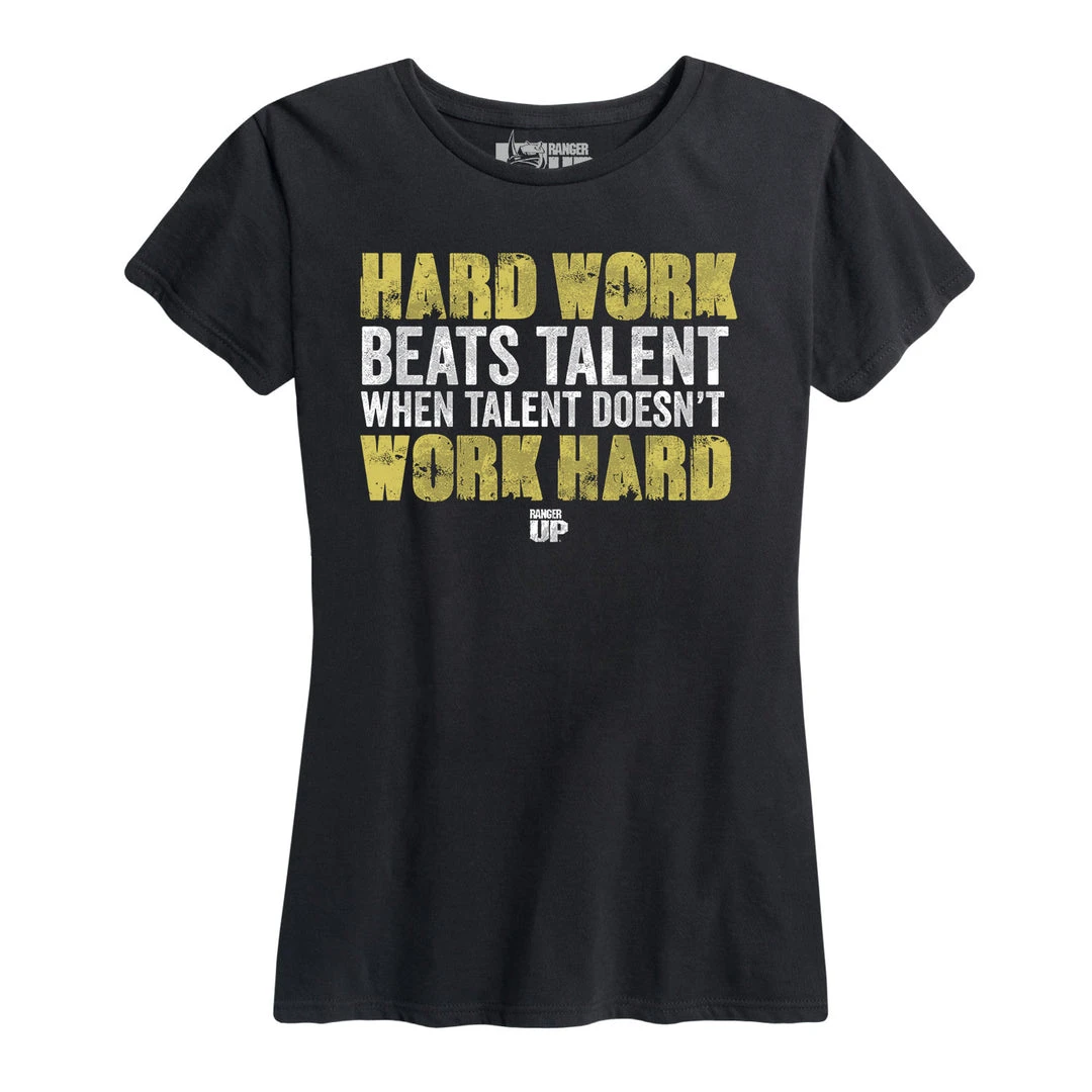 Ohio Women's Hard Work Beats Talent Tee 3 Ohio Women's Hard Work Beats Talent Tee