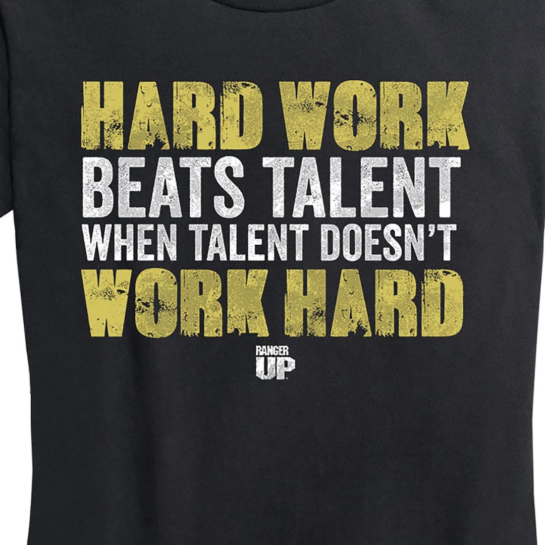 Ohio Women's Hard Work Beats Talent Tee 4 Ohio Women's Hard Work Beats Talent Tee