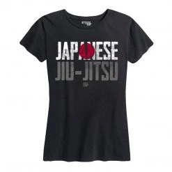 Ohio Women's Japanese Jiu Jitsu Tee Wrestling And Jiu Jitsu