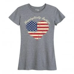 Ohio Women's Heart Of Old Glory Tee
