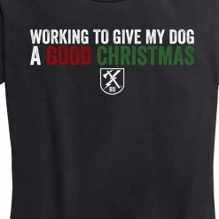 Ohio Women's Dog Christmas Tee