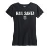 Ohio Women's Hail Santa Tee Christmas