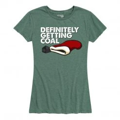 Ohio Women's Definitely Getting Coal Tee Christmas