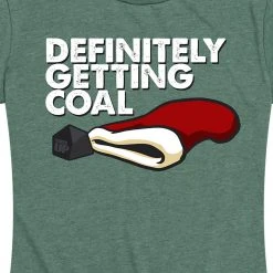 Ohio Women's Definitely Getting Coal Tee Christmas