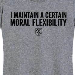 Ohio Statement T-Shirts Women's Moral Flexibility Tee