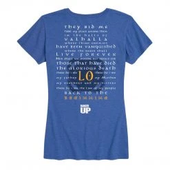 Ohio Women's Viking Valhalla Tee Royal Blue