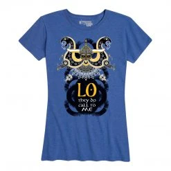 Ohio Women's Viking Valhalla Tee Royal Blue