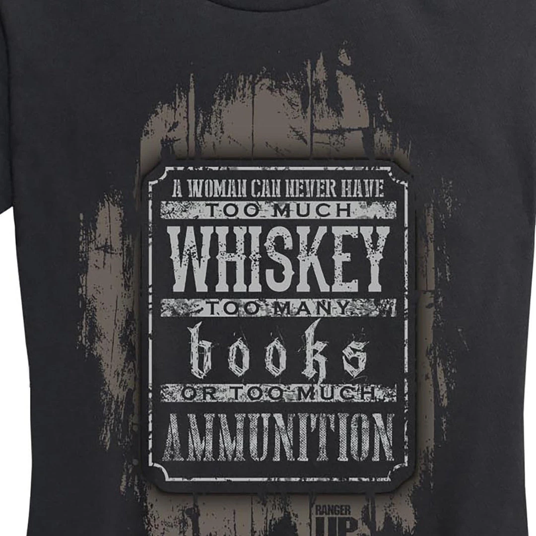 Ohio Women's Books, Whiskey And Ammunition Tee Whisky & Bad Decisions 4 Ohio Women's Books, Whiskey And Ammunition Tee Whisky & Bad Decisions