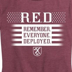 Ohio Women's Friday Honor Tee Red