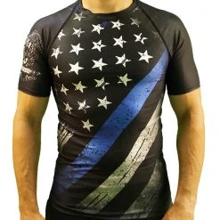 SV Thin Blue Line Rash Guard Men