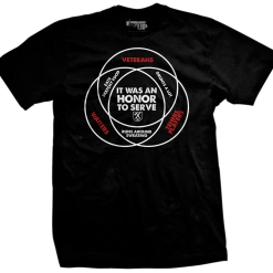 Ohio Men Vet Venn Diagram T-Shirt