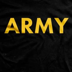 Ohio Army Black And Yellow PT T-Shirt Men
