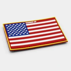 Ohio PVC Patches American Flag PVC Patch