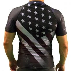 SV American Flag Rash Guard Men