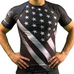 SV American Flag Rash Guard Men
