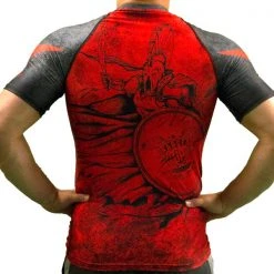 SV Men American Spartan Rash Guard