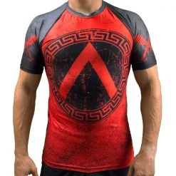 SV Men American Spartan Rash Guard