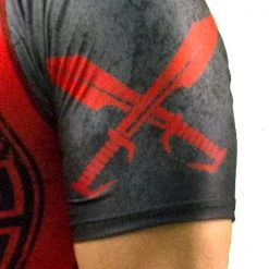 SV Men American Spartan Rash Guard