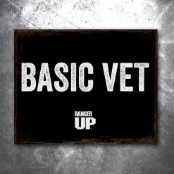 PTS Basic Vet Vintage Tin Sign