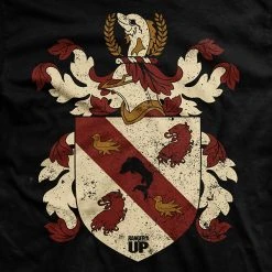 Ohio Men Benjamin Franklin Coat Of Arms T-Shirt