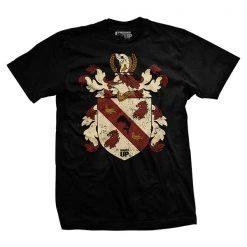 Ohio Men Benjamin Franklin Coat Of Arms T-Shirt